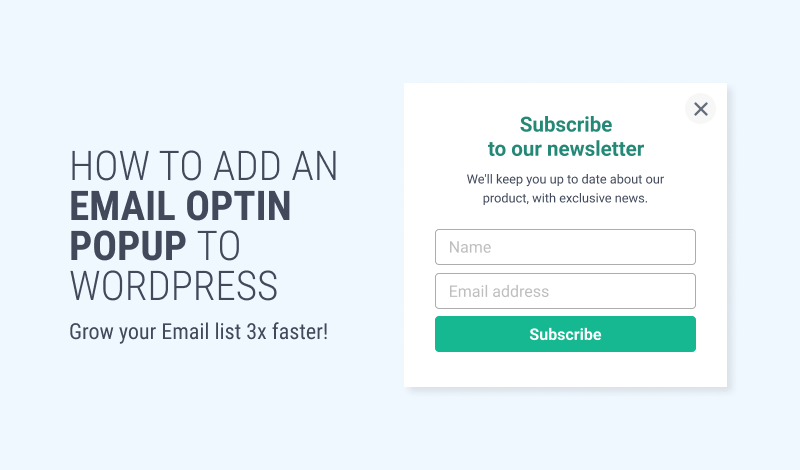 How To Add A Free Email Opt in Popup To WordPress WordPress Popup 